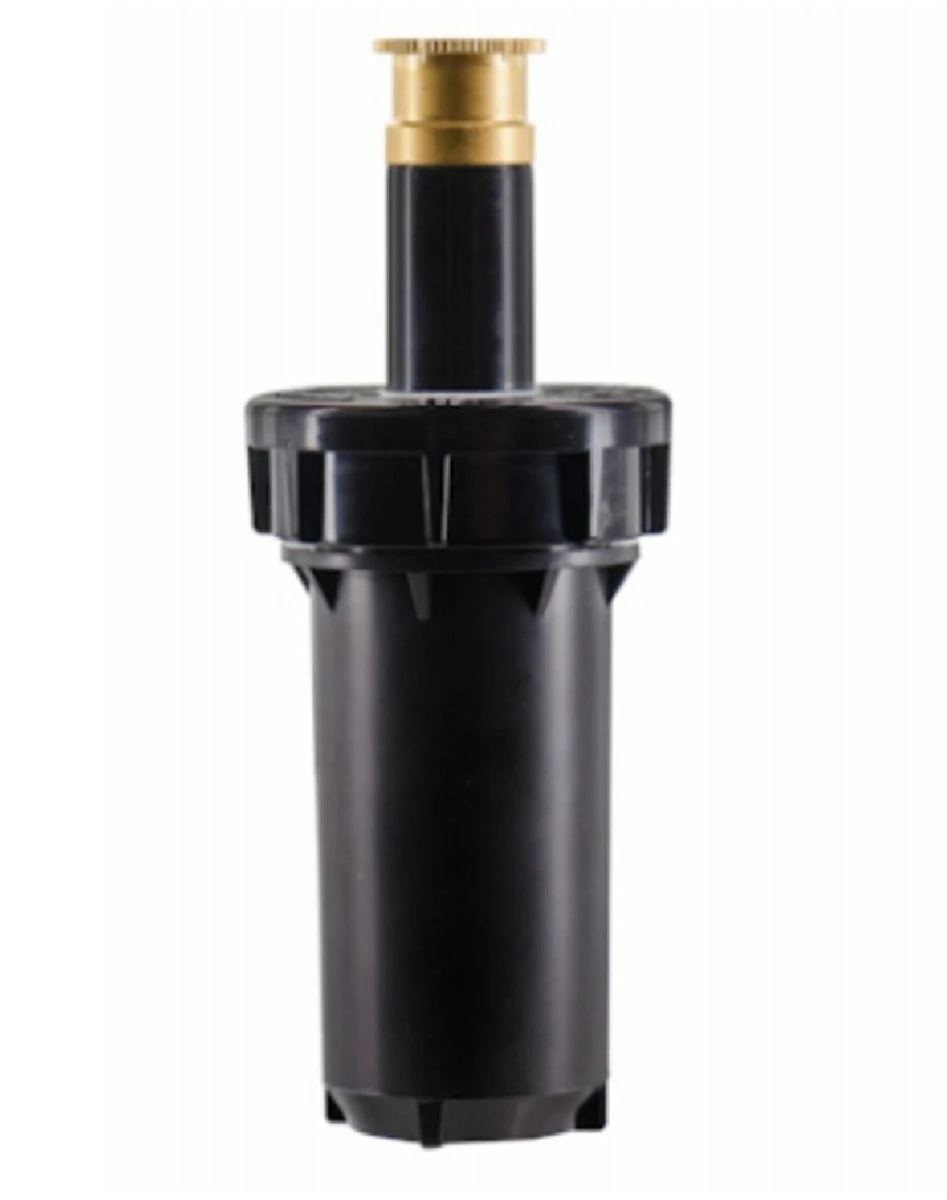 Pro Series 2-Inch Pop-Up Sprinkler Head with Strip Pattern Twin Spray and Brass Nozzle