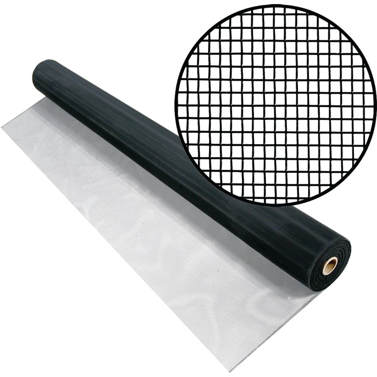 48 In. Charcoal Aluminum Screen per foot