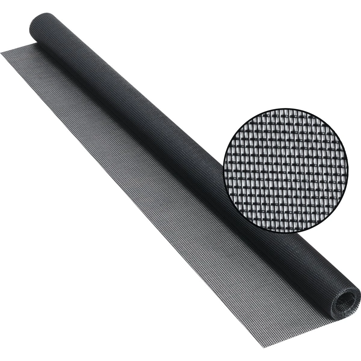 Petscreen 48 In. X 84 In. Black Pet-resistant Screening Cloth
