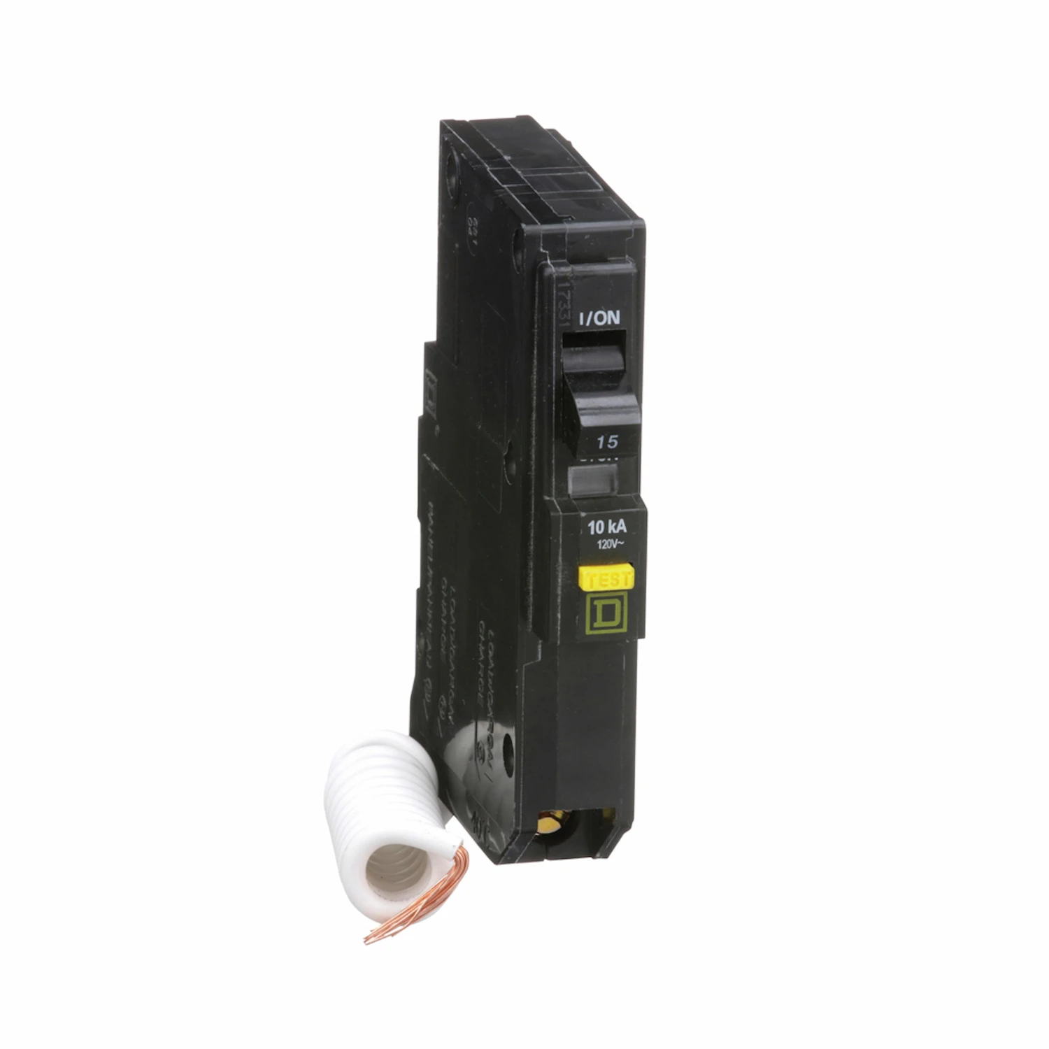 Qo 15 Amp Plug In Single Pole Ground Fault Circuit Breaker