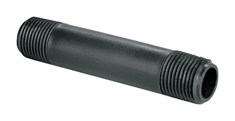 Underground Sprinkler Pvc Riser, Molded Gray, 3/4 X 2-inch, Schedule 80