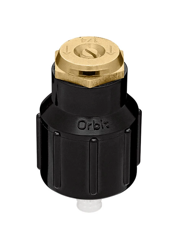 Quarter-circle Shrub Spray Sprinkler With Brass Nozzle, 1/2-inch Female Thread