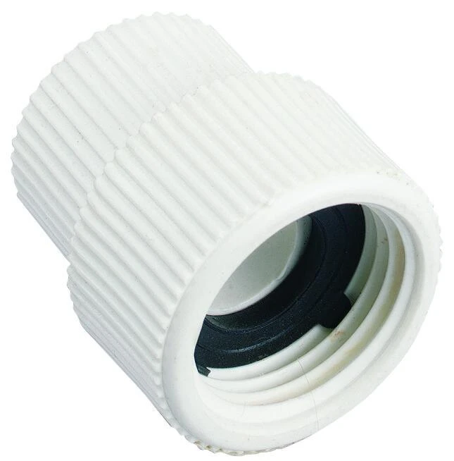 1/2 In. Fnpt X 3/4 In. Fht Pvc Hose Adapter For Garden Use