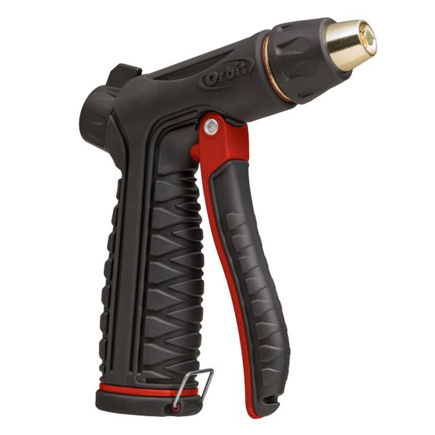 Metal Adjustable Pistol Nozzle, Model 56516, Black