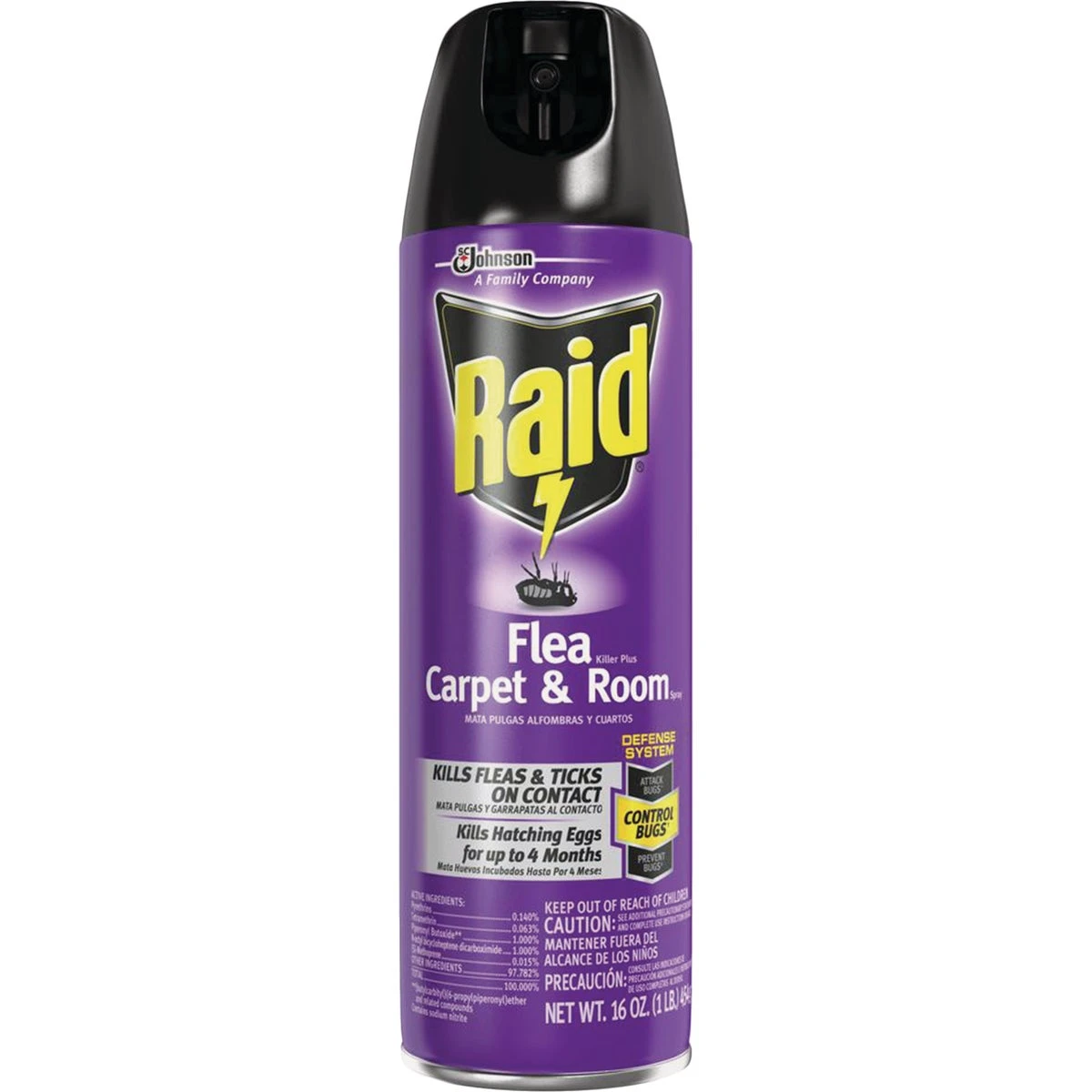 16 Oz. Flea Killer Plus Aerosol Spray For Carpets & Rooms