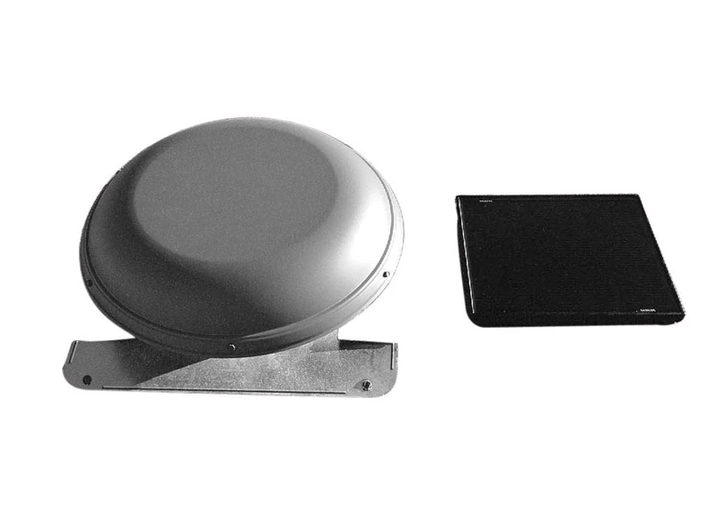 Solar Powered Roof-Mount Attic Fan for Ventilation and Cooling