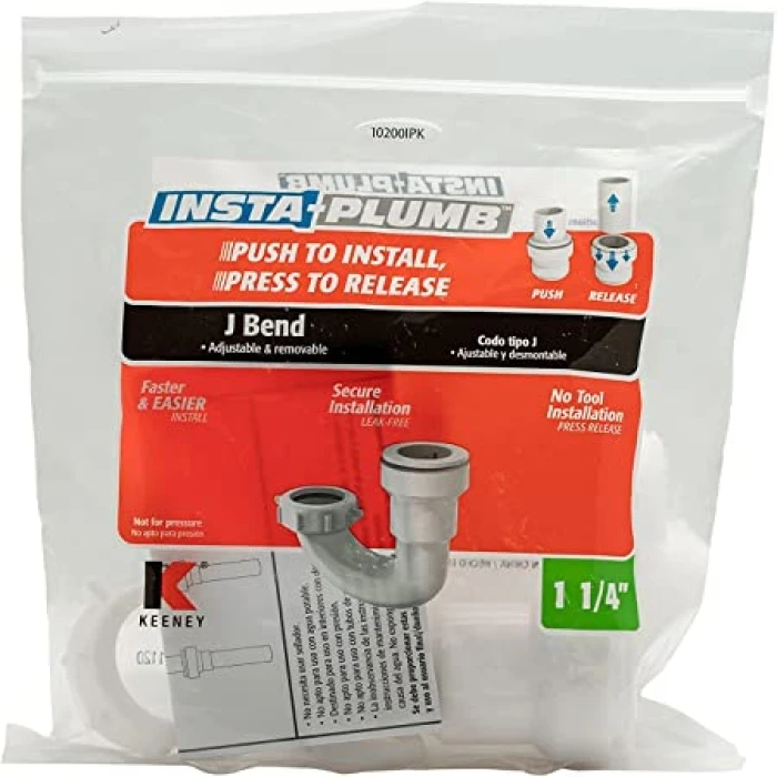 Insta Plumb 1-1/4 In. D Plastic P-trap For Kitchen Sink