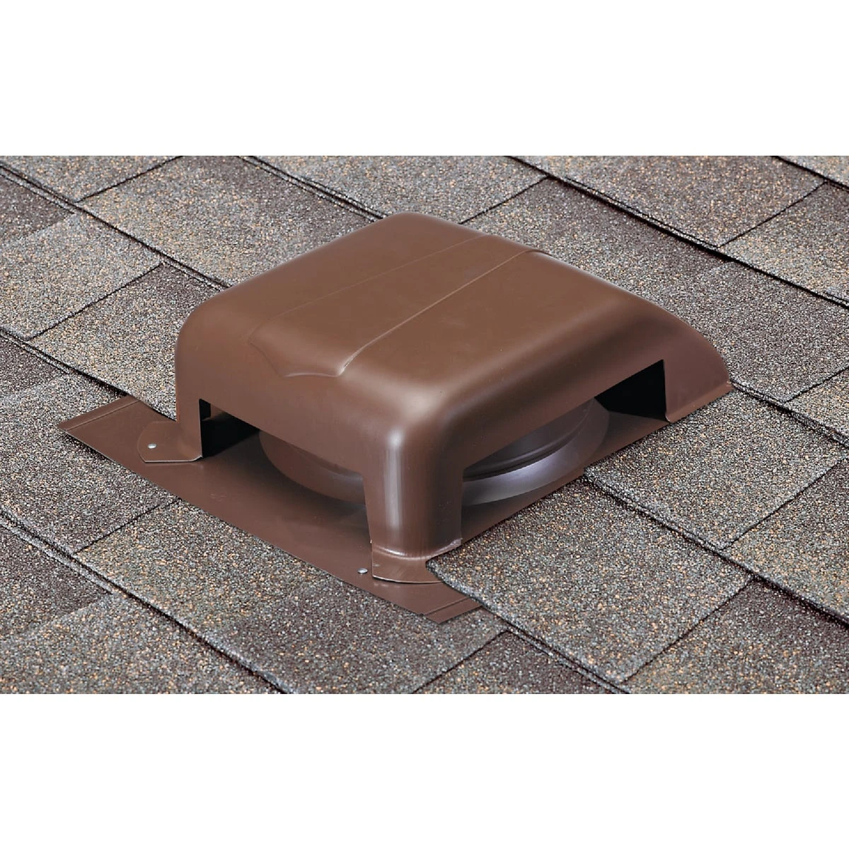 Airhawk 40 In. Brown Galvanized Steel Slant Back Roof Vent With 7-1/2 In. Opening