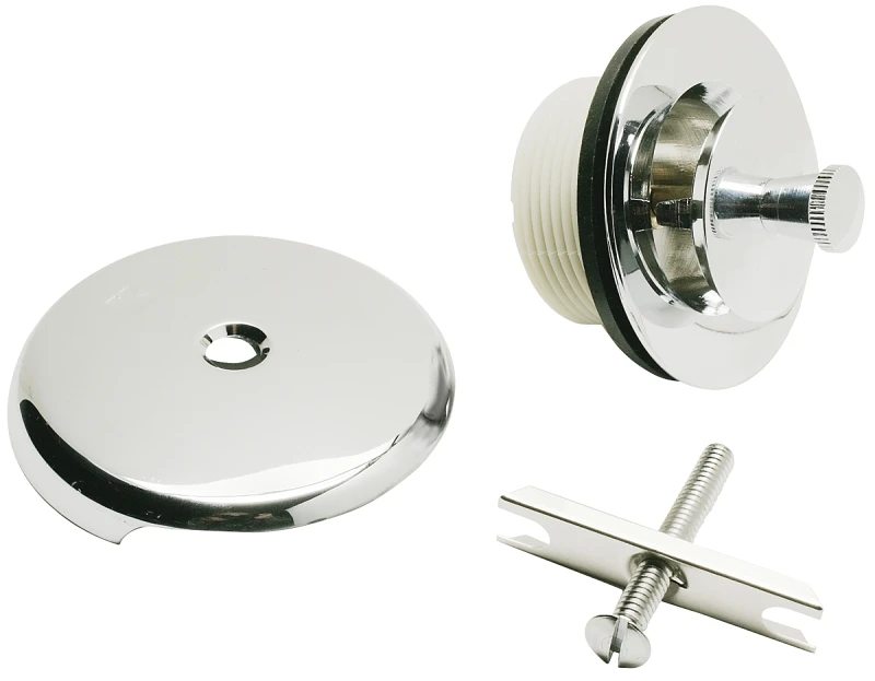 Polished Chrome Lift 'n Turn Bath Drain Trim Kit For 1-1/2" And 1-3/8" Drains