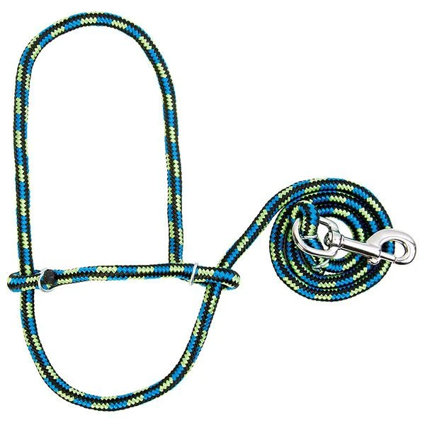 SHEEP HALTER W SNAP BK/BH/LZ