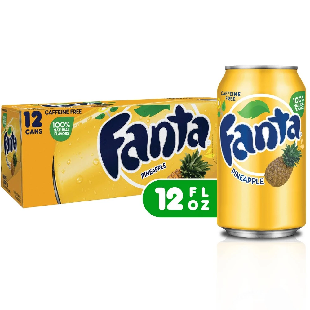 FANTA PINEAPPLE 12OZ 12PK