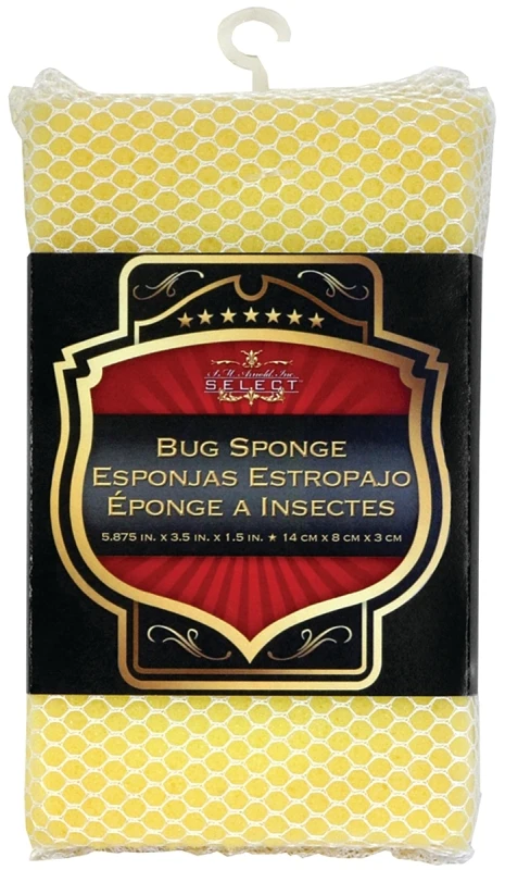 25-406 Bug Sponge, 5-7/8 In L X 3-1/2 In W X 1-1/2 In Thick