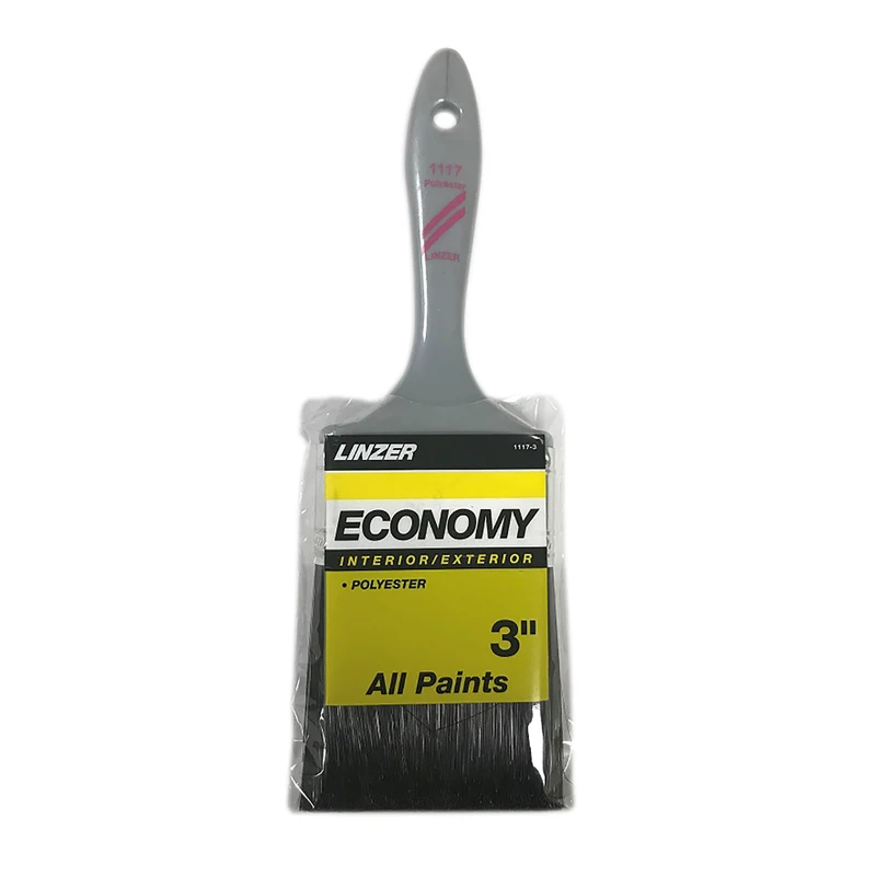 3 Inch Flat Polyester Varnish And Wall Paint Brush Model 1117-3