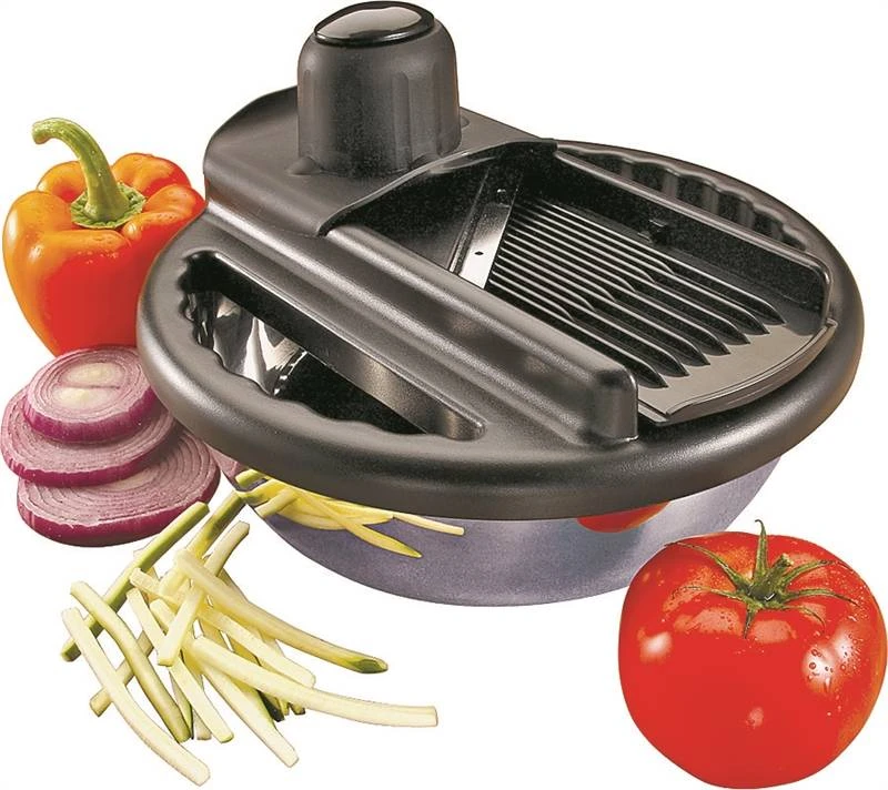 57077 7-piece Mandolin Slicer With Stainless Steel Bowl Set