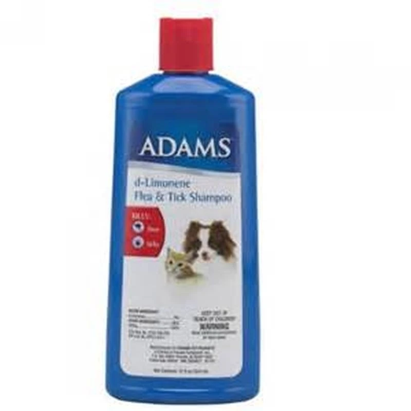 Adams Flea & Tick Control Shampoo With D-limonene 12 Ounces For Cats And Dogs