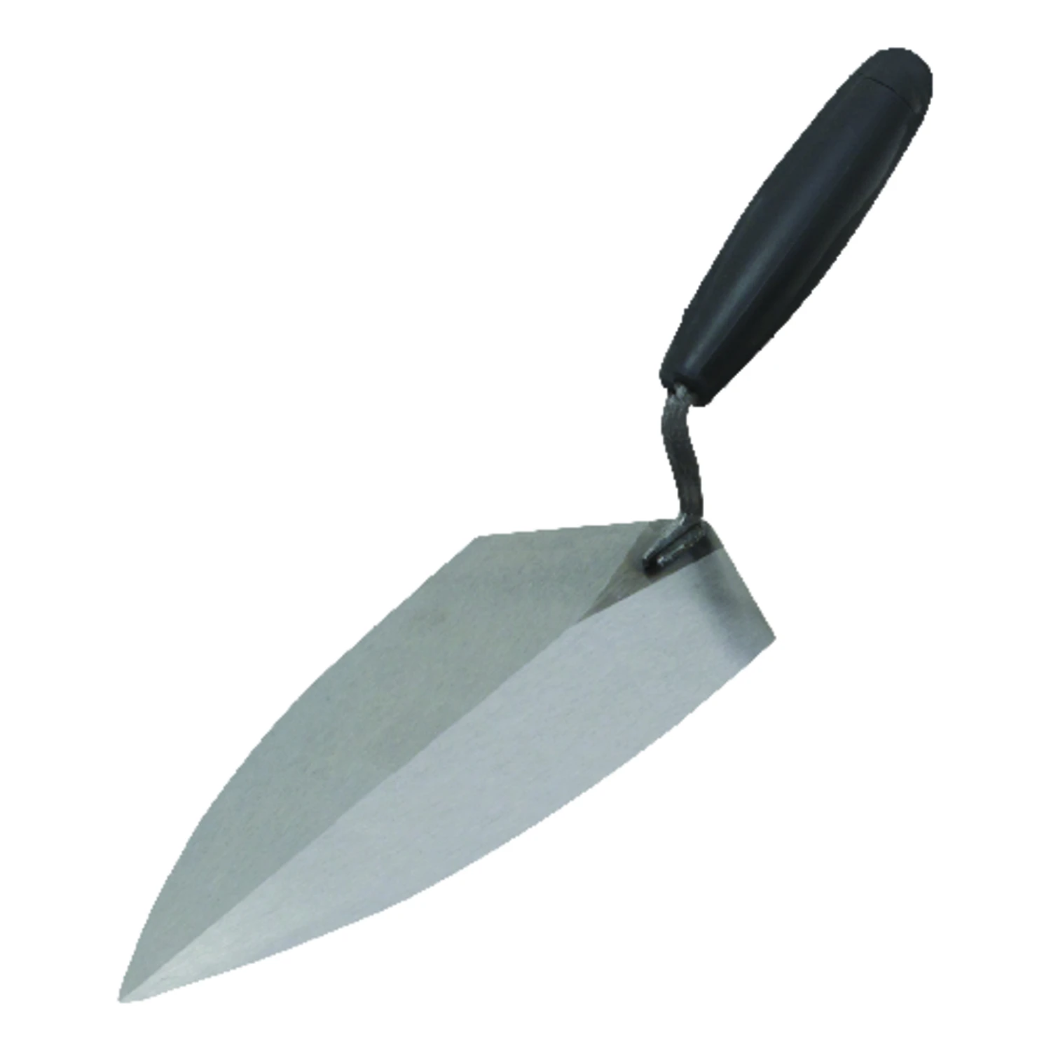 10 In. High Carbon Steel Brick Trowel With Plastic Handle