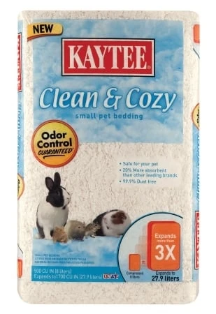 Clean & Cozy Small Animal Bedding, 24.6 Liters, 500 Cubic Inches
