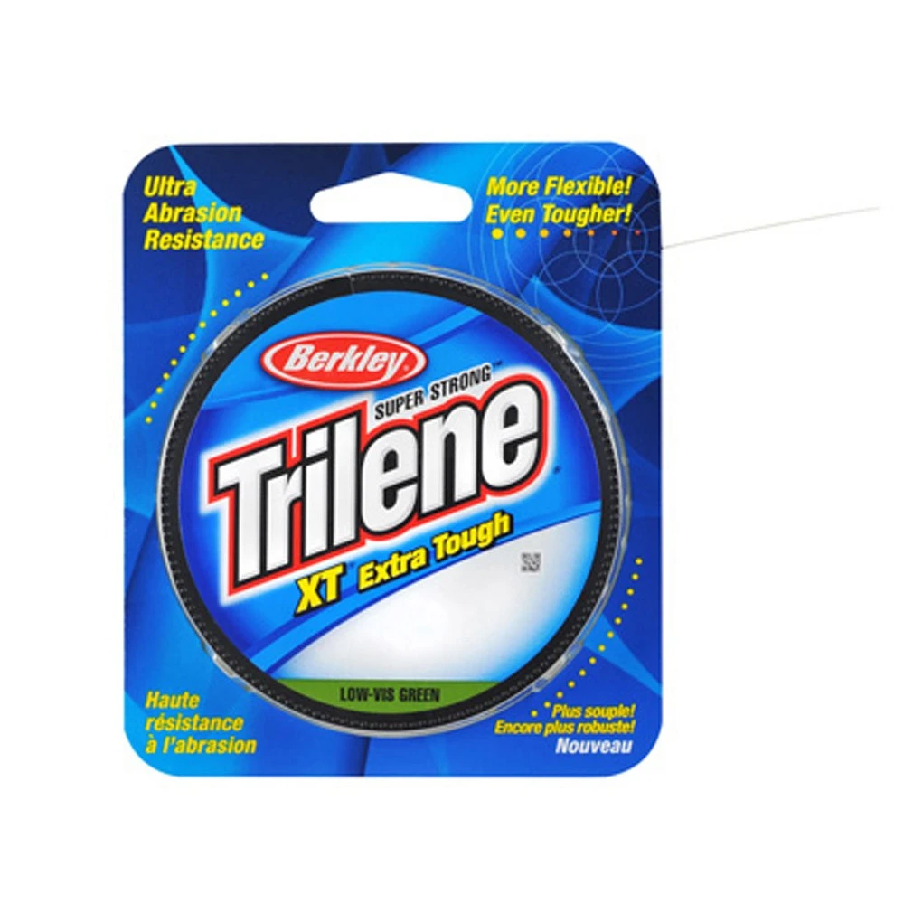 Trilene Xt Monofilament Fishing Line - 4 Lb Test, 330 Yards, Low-vis Green
