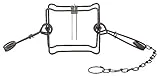 Animal Body Trap, 4-1/2 In. Jaw Spread