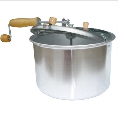 Stpop6 6 Quart Old Fashioned Popcorn Popper With Wooden Handle