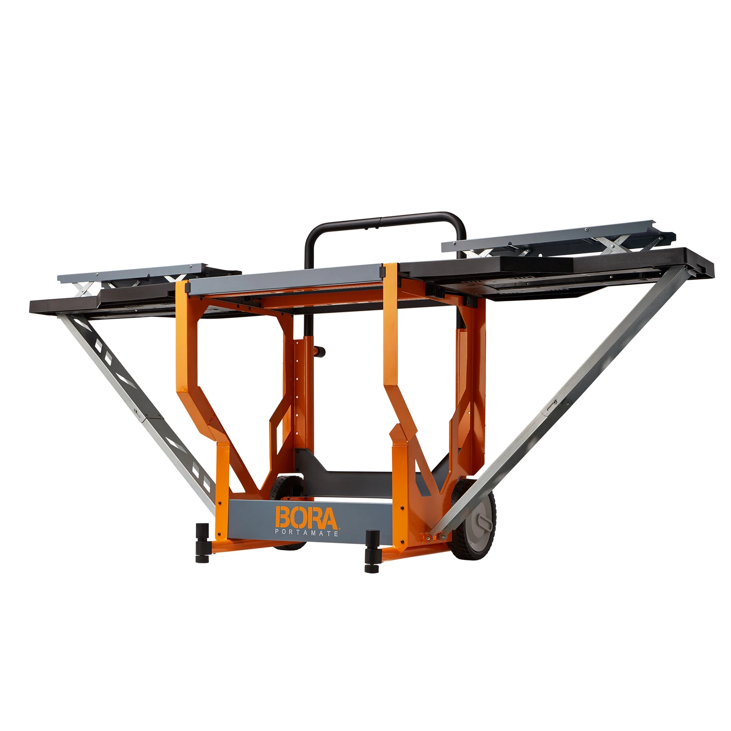 Portamate Pm-8000 31 In. L X 29 In. W X 34 In. H Rolling Miter Saw Station