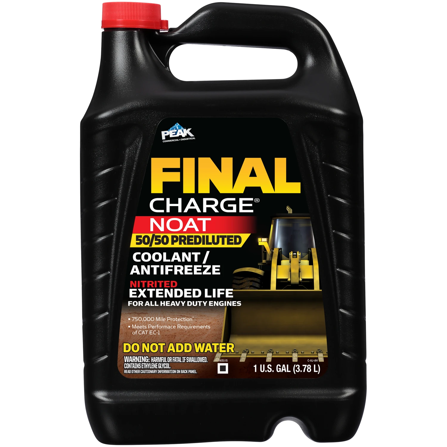 Final Charge 50/50 Antifreeze/coolant 1 Gallon - Model Fxab53
