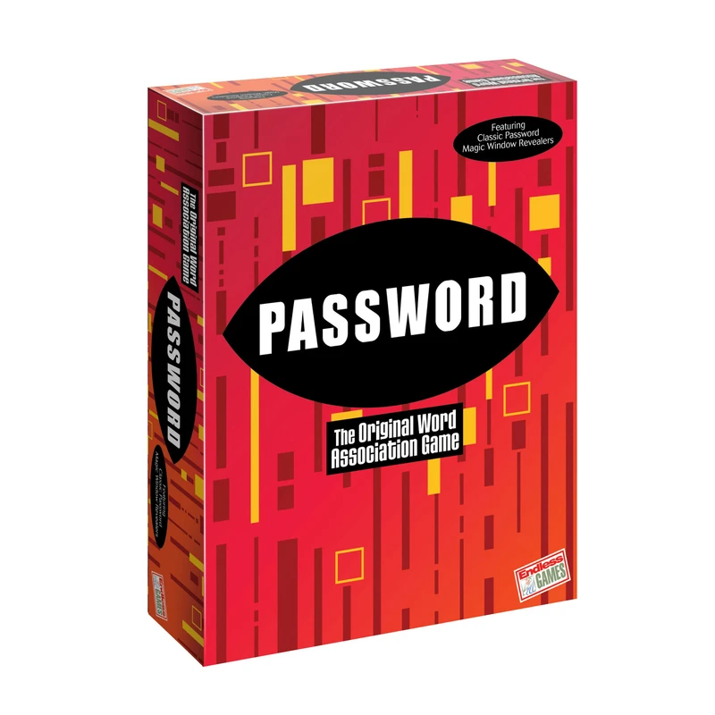 Classic Password Board Game - 7th Edition, 10.45" X 8.45" X 2.25"