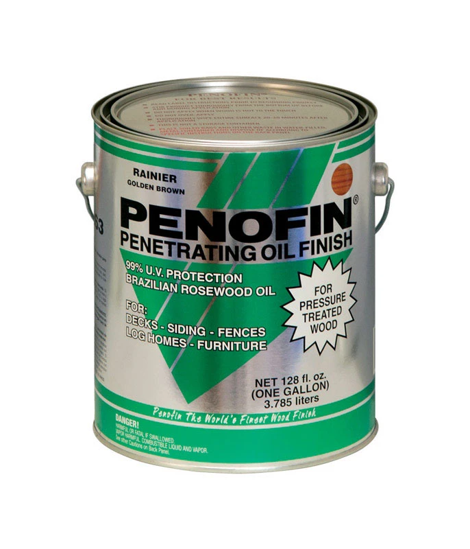 Transparent Rainier Oil-based Pressure Treated Wood Stain 1 Gallon