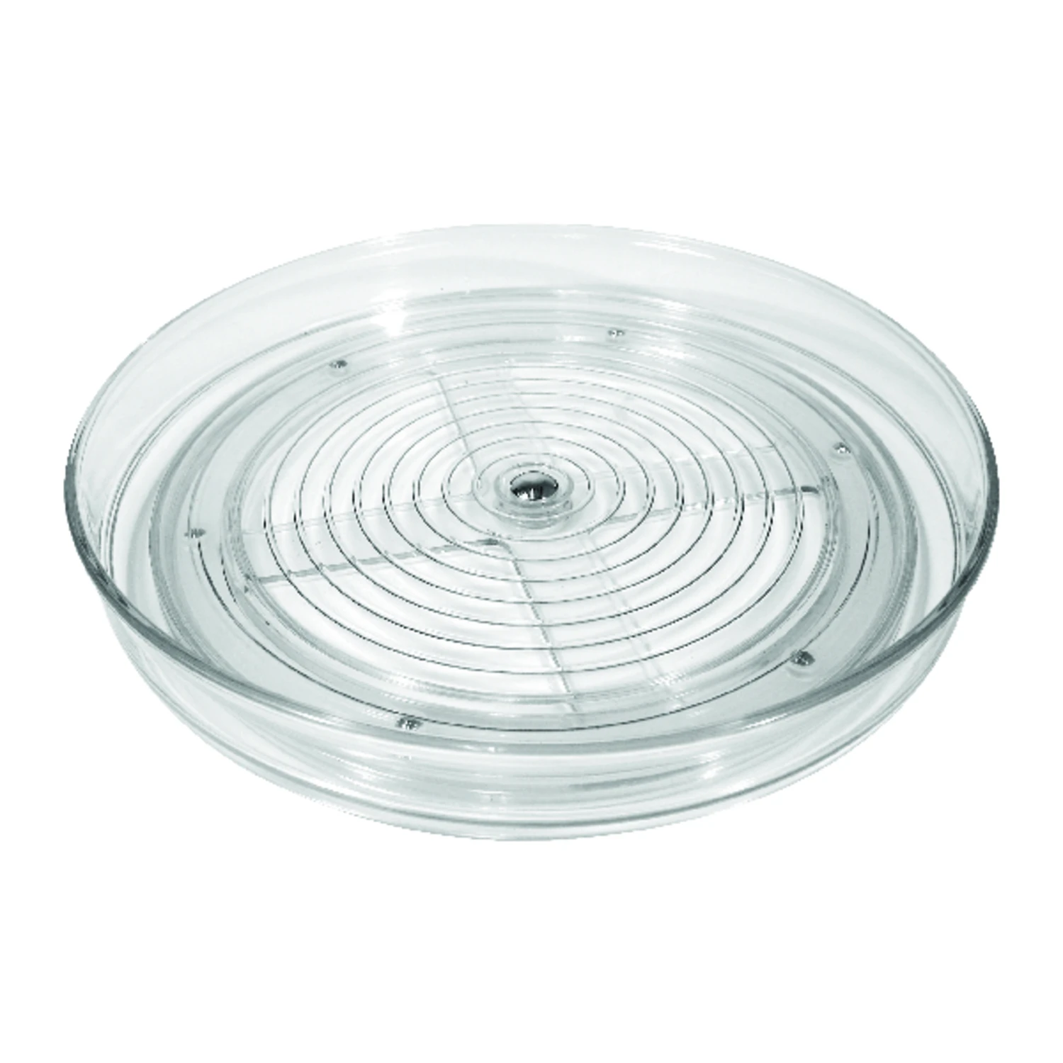 Linus Recycled Plastic Lazy Susan Spinner/Organizer, 9 In.