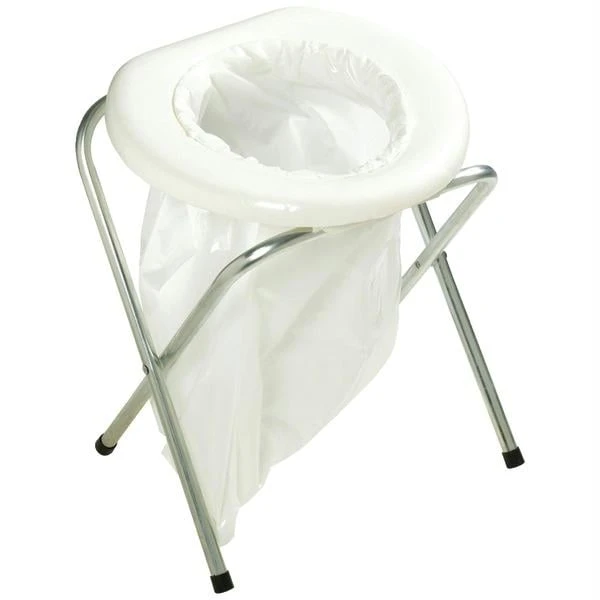 271 Portable Toilet - Compact, Lightweight, White Design