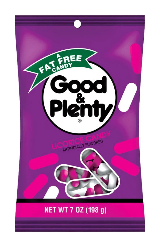 Good & Plenty Licorice Candy 7 oz.