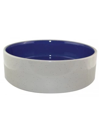 Stoneware Dog Dish, 9.5 Inch - Model 6118