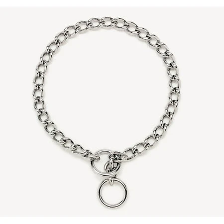 Coastal Titan Heavy Chain Choke Collar 24 Inch 3mm Link Chrome Plated