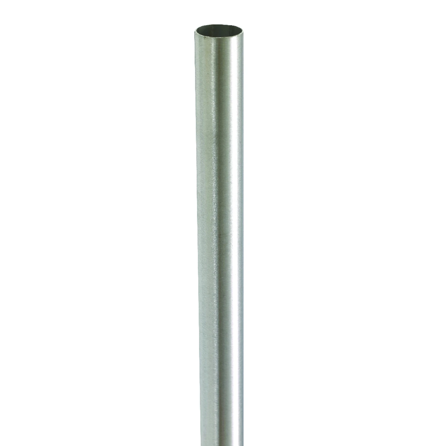8 Ft. L X 1-5/16 In. D Heavy Duty Brushed Steel Closet Rod