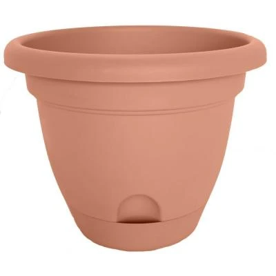 18 Inch Lucca Terra Cotta Plastic Planter - Model Lp1846