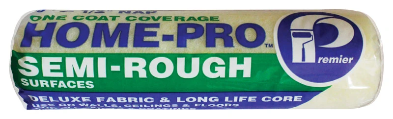 Premier Home-Pro Polyester 9 in. W X 1/2 in. Paint Roller Cover 1 pk