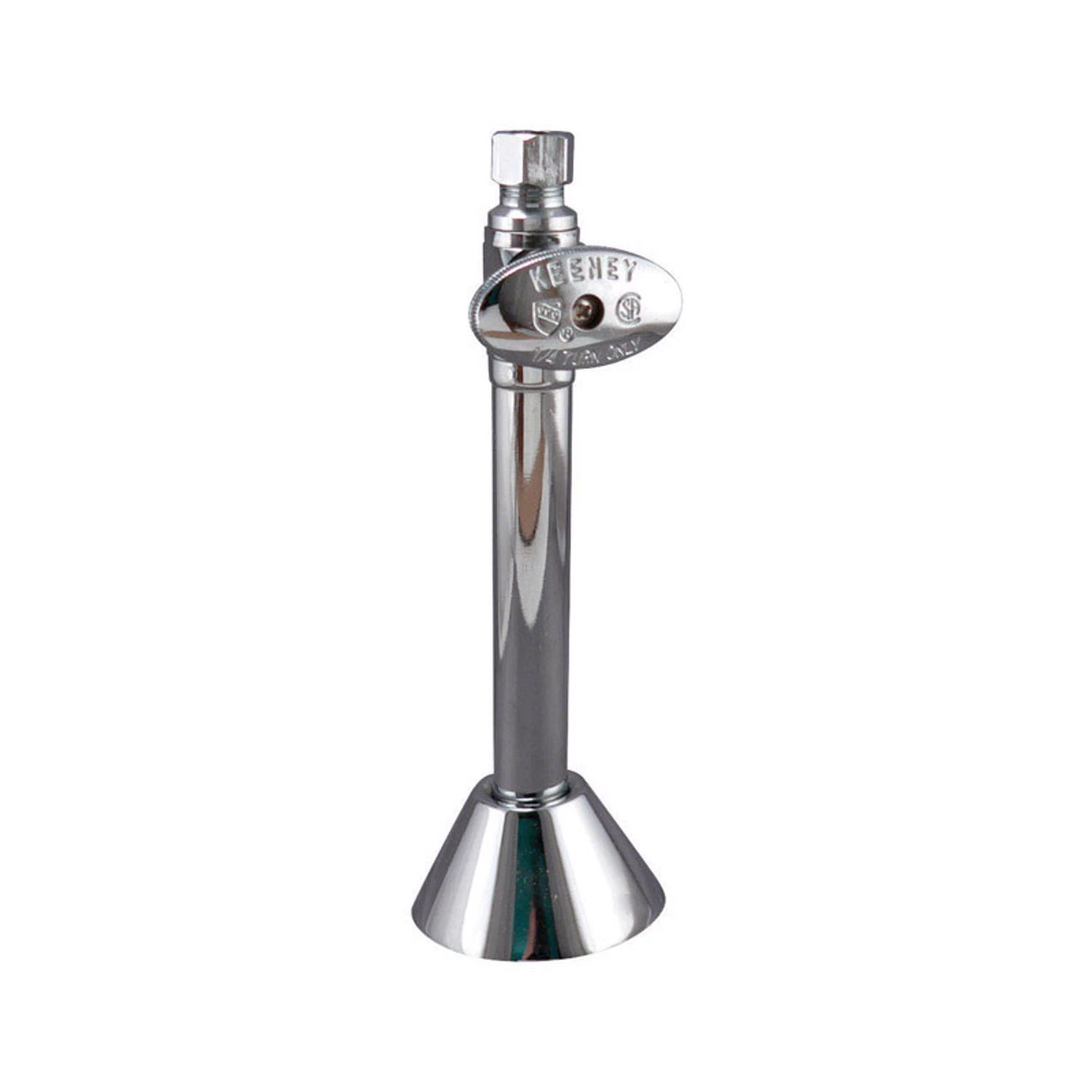 1/2 In. Sweat X 3/8 In. Compression Brass Shut-off Valve - Model K2101pclf