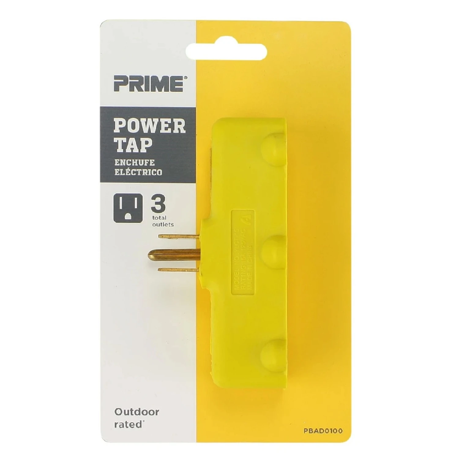 PLUG ADAPTER TRIPLE TAP