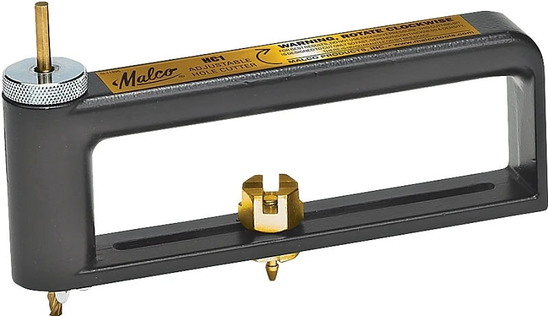 Hc1 Adjustable Hole Cutter For Sheet Metal, 2 To 12 In Diameter, 1-1/8 In Depth