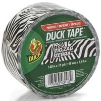 Zebra Printed Duct Tape, 1.88 Inches X 10 Yards, Model 280110