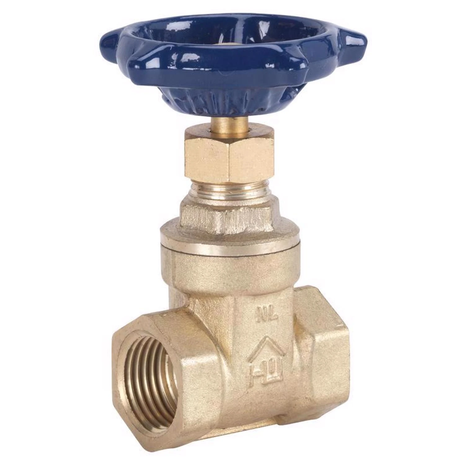 1/2 Inch Fip Brass Gate Valve Model 170-2-12 For Plumbing Applications