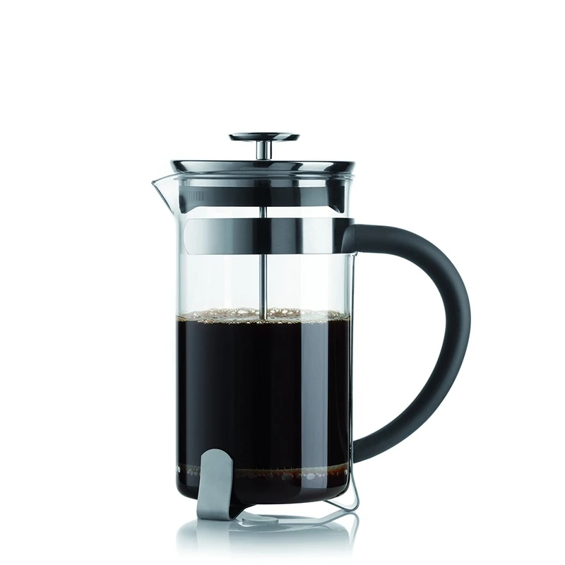 Simplicity 8-cup French Press Coffee Maker, Stainless Steel & Glass, Model 06706
