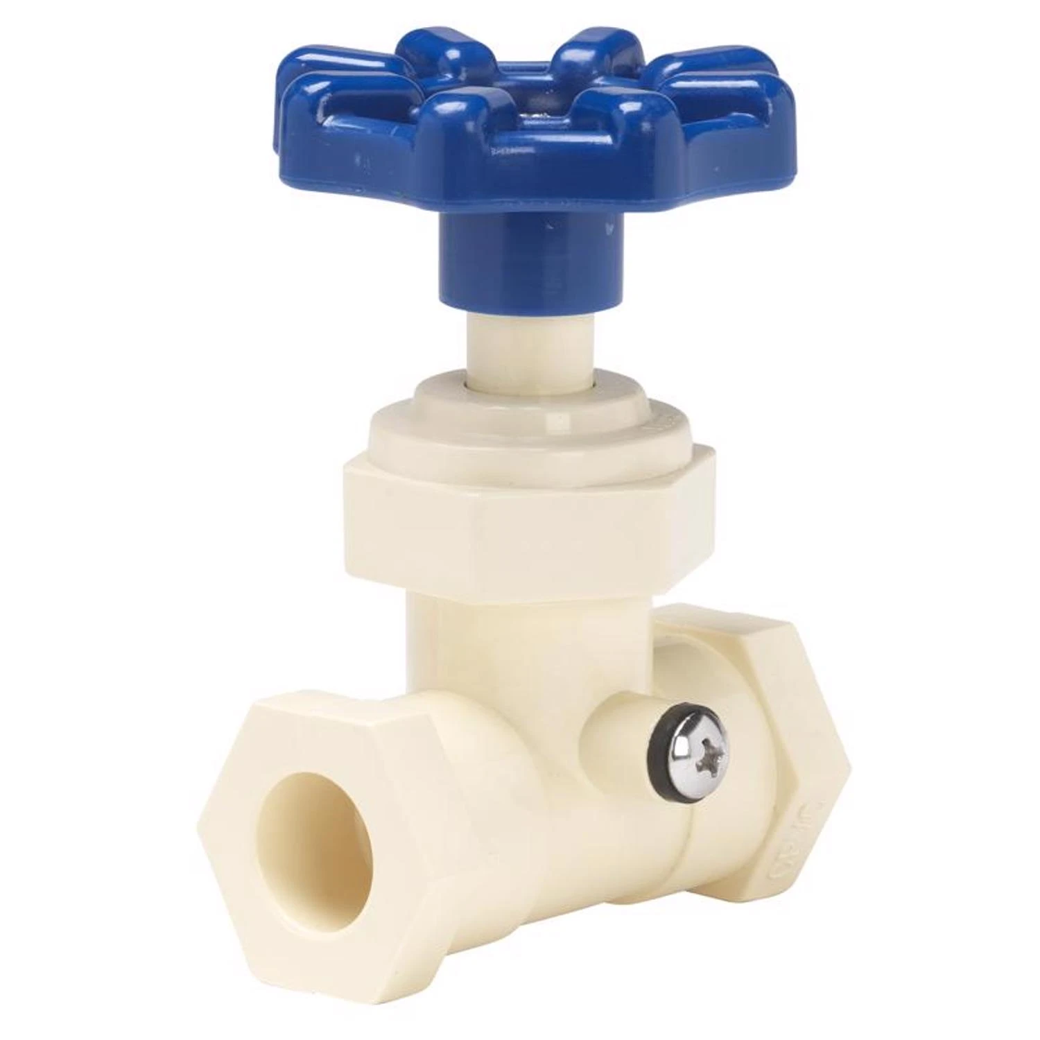 CPVC Stop & Waste Valve With Drain Cap, 3/4 In.