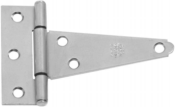4-inch Zinc Heavy Duty T-hinge Model 145600700