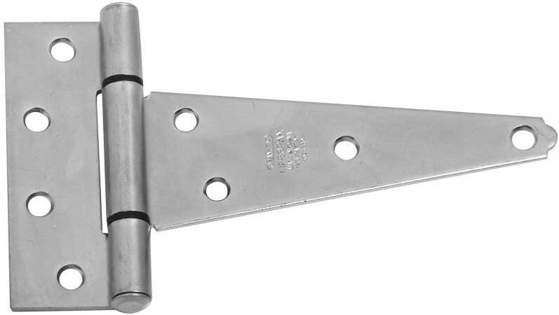 6-inch Zinc Heavy Duty T-hinge Model 908cc