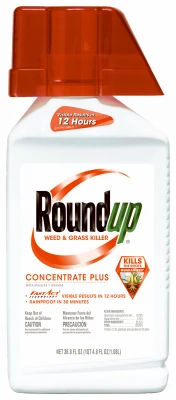 Ortho Roundup 5105010 Weed & Grass Killer Plus Concentrate, 40 Ounce