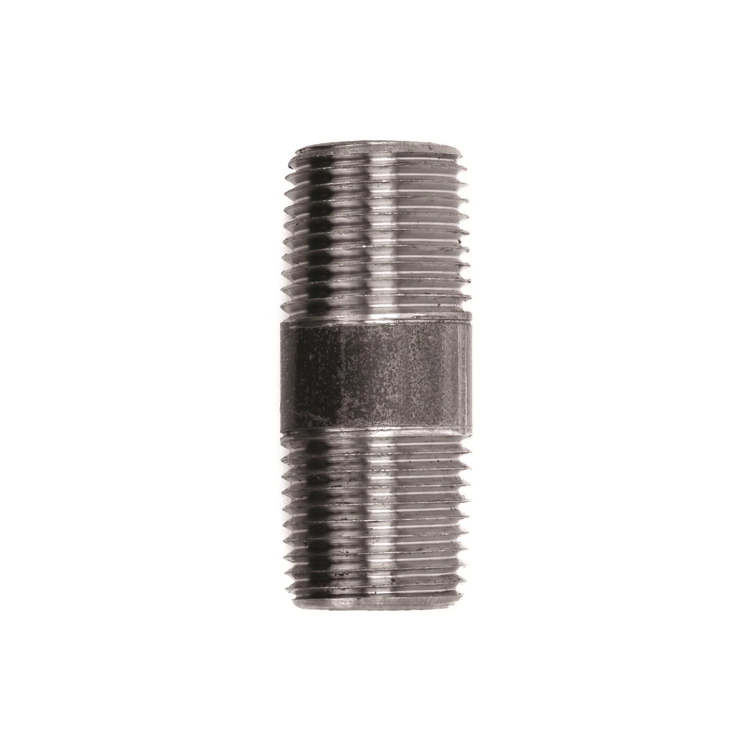 1/2 In. Mip X 1/2 In. D Mip Black Steel 2 In. L Nipple