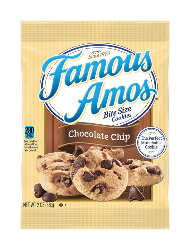 Famous Amos Chocolate Cookies 2 Bagged