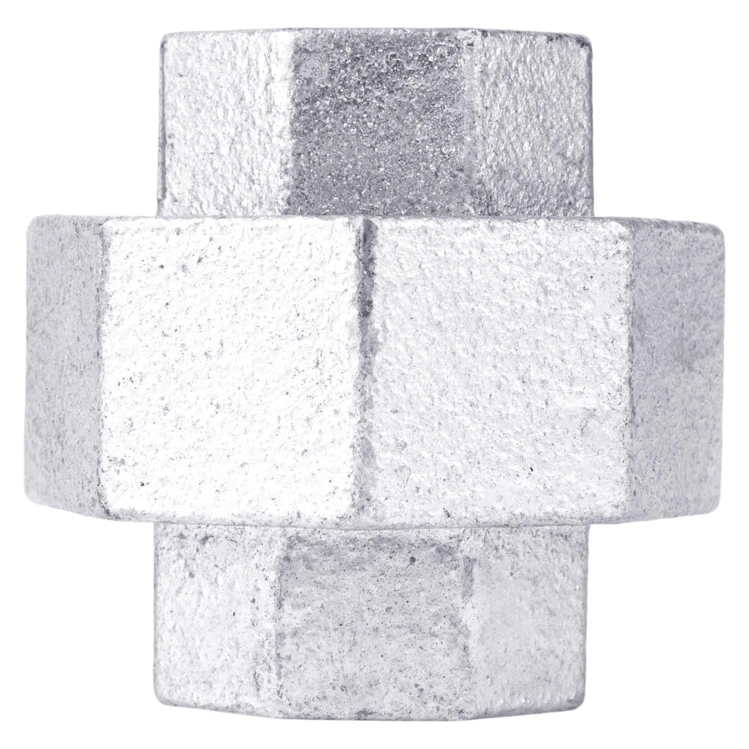 3/8 In. Fip X 3/8 In. D Fip Galvanized Malleable Iron Union