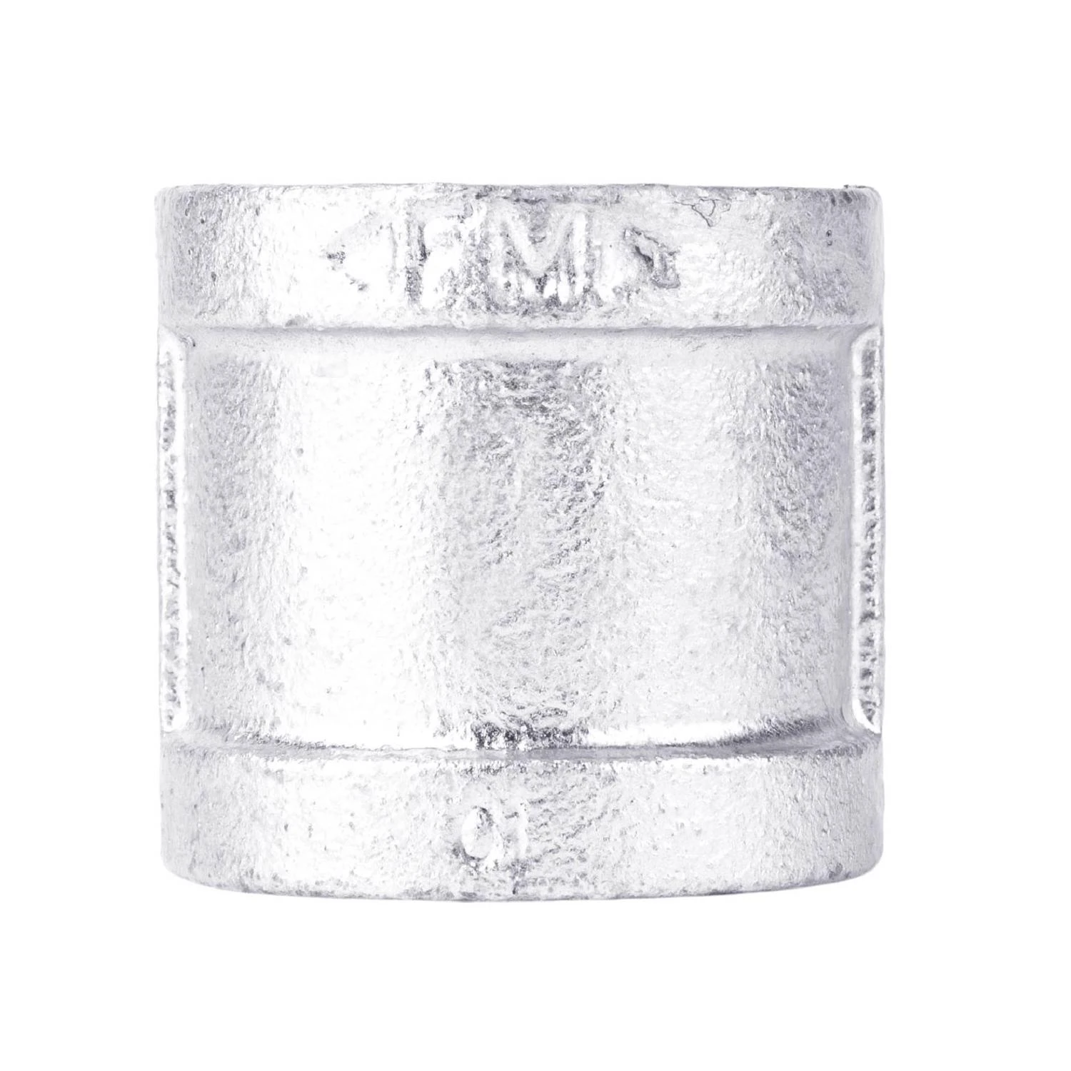 1/8 In. Fip Galvanized Malleable Iron Coupling For Plumbing Applications